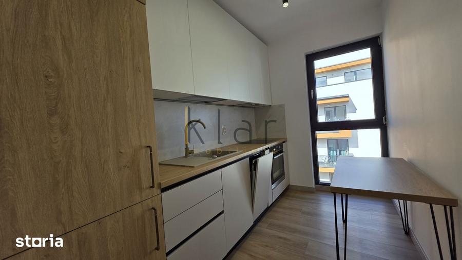 Apartament cu 2 camere semidecomandat, mobilat în Între Lacuri