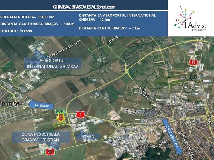 Teren Construcții intravilan de 26100 mp, în Exterior Est