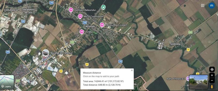 Teren Construcții intravilan de 14000 mp, în Găneasa