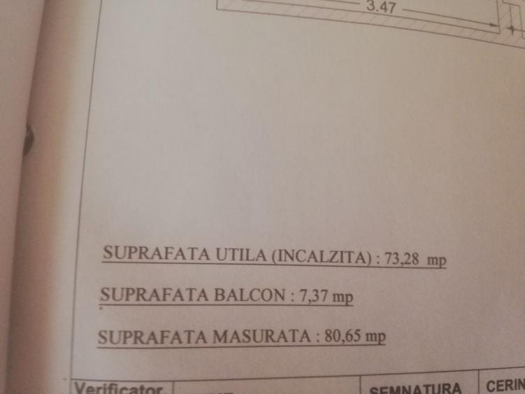 Apartament cu 3 camere în Steaua
