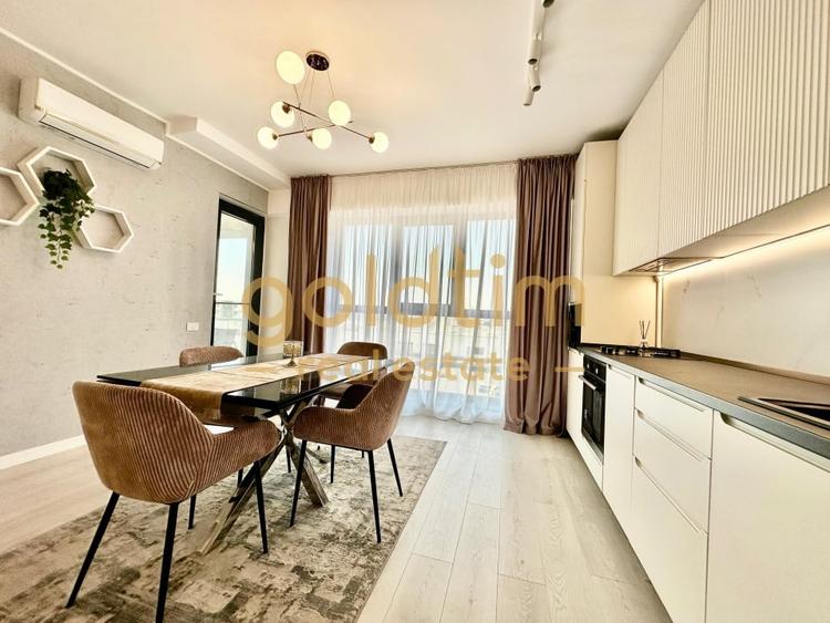 Apartament cu 2 camere decomandat, mobilat în Pipera