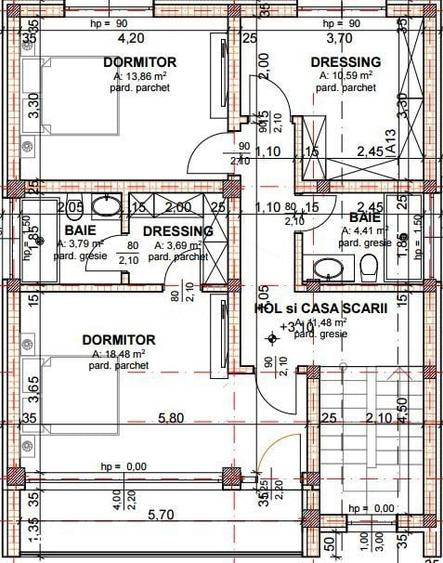 Casă cu 5 camere cu Teren 440 Mp în Malu Mare