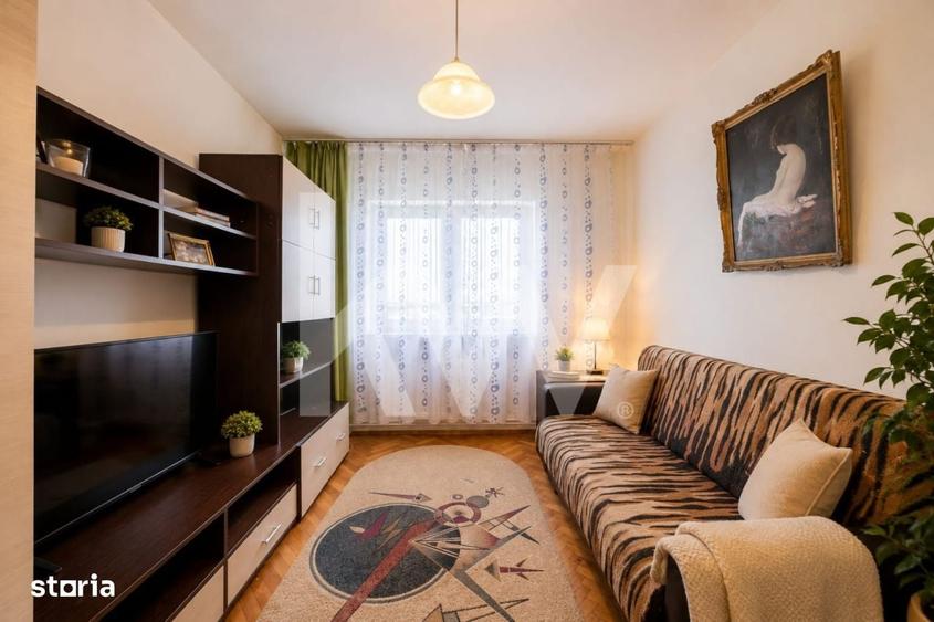 Apartament cu 3 camere decomandat în Central