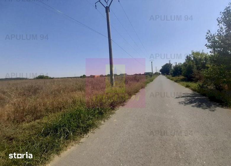 Teren de 1300 mp, în Copăceni