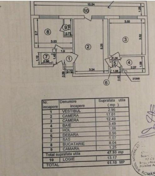 Apartament cu 2 camere semidecomandat, mobilat în Bucur Obor