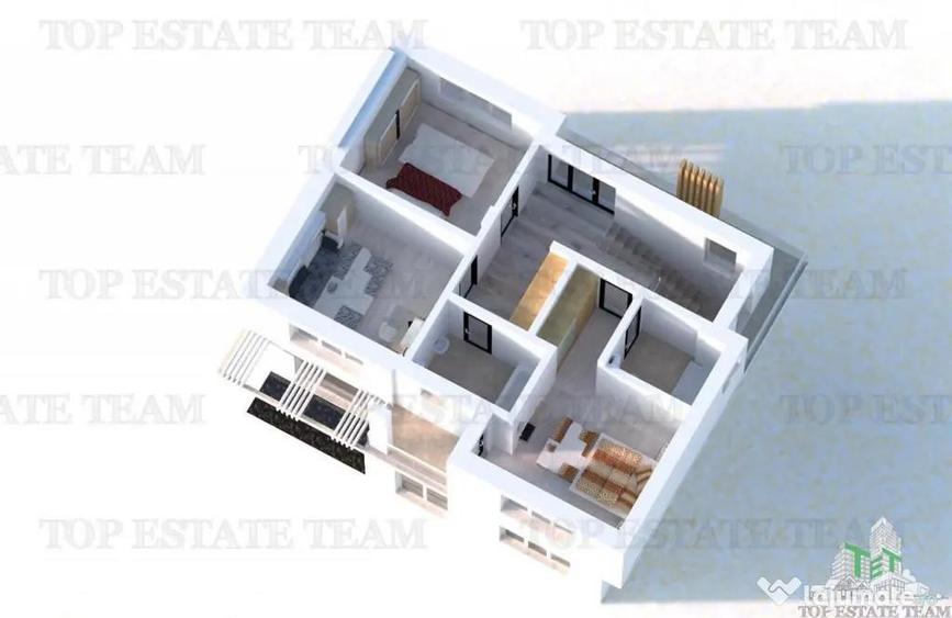 Casă cu 4 camere cu Teren 250 Mp în Chiajna