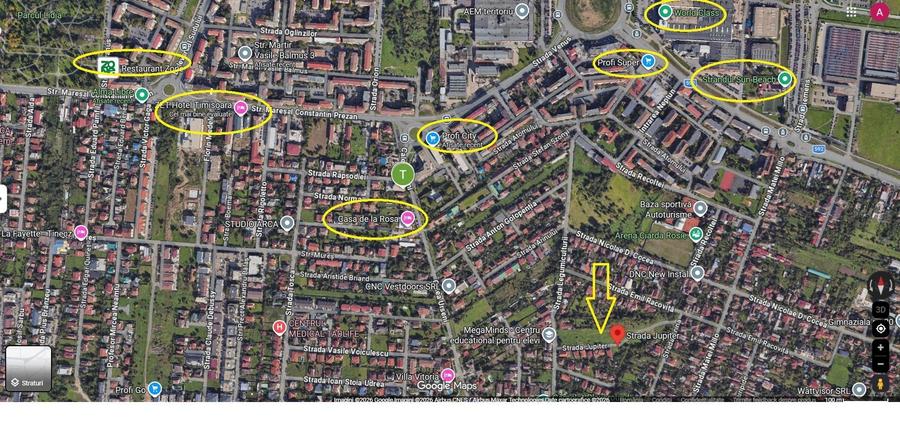 Teren Construcții intravilan de 522 mp, în Calea Urseni