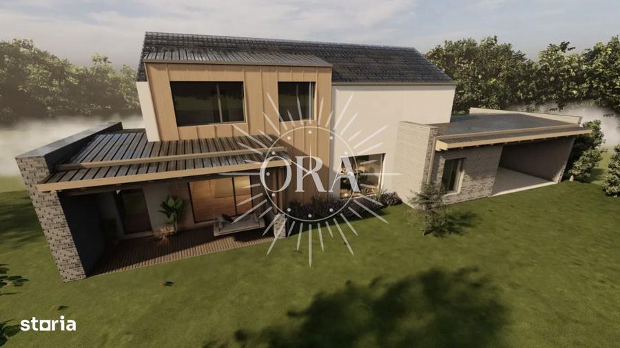 Casă cu 6 camere cu Teren 1100 Mp în Ciurila