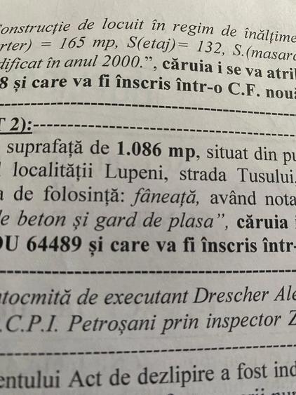 Teren de 1086 mp, în Central