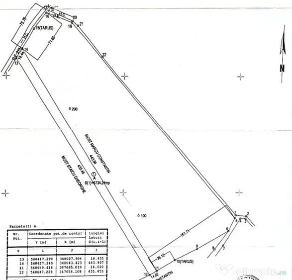 Teren Ciocanesti Jud Dambovita 6734 mp New 2026 - Ciocanesti (Dambovita) - 1
