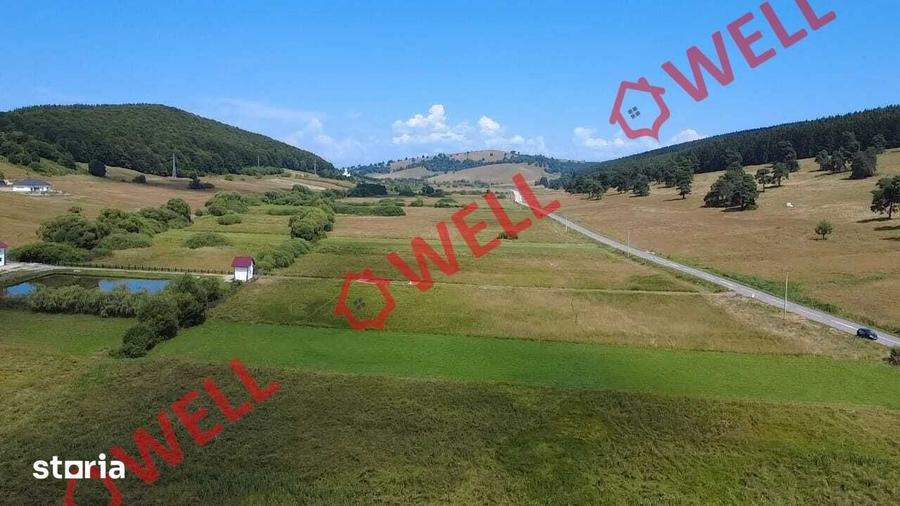 Teren de 3450 mp, în Valea Mare