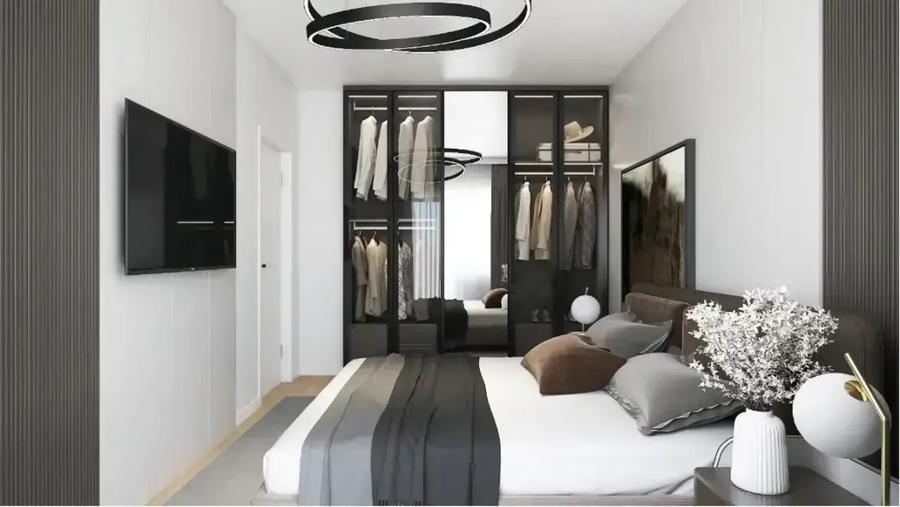 Apartament cu 3 camere semidecomandat în Exterior Sud