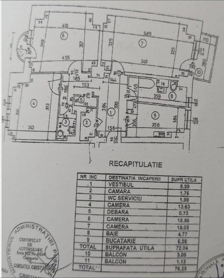 Crangasi, apartament 3 camere 76 mp mobilat si utilat la 8 minute de metrou - 6