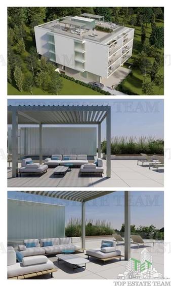 Penthouse cu 4 camere decomandat în Central