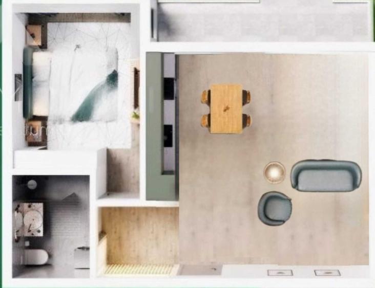 Apartament cu 2 camere decomandat în Central