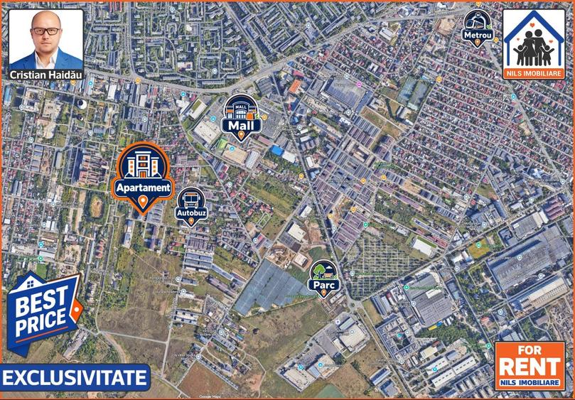 De inchiriat: Apartament 3 camere | Bloc nou | Mall Grand Arena - S4  - 6