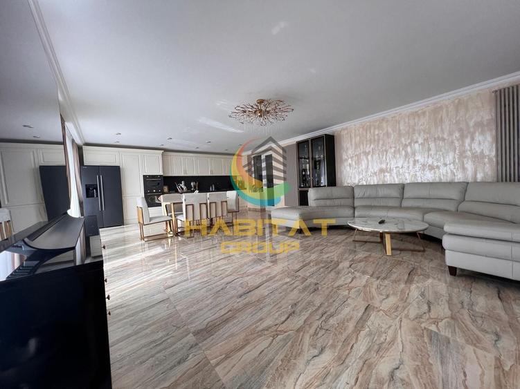 Penthouse cu 4 camere decomandat, mobilat în Apărătorii Patriei