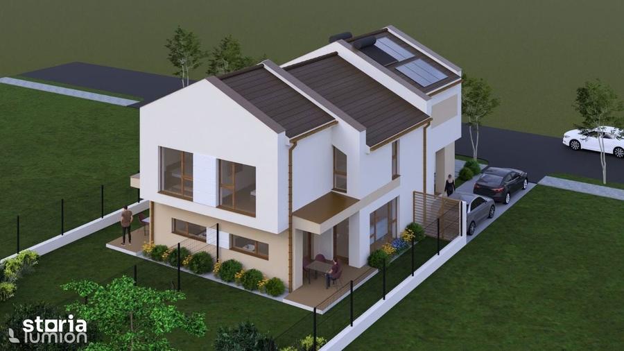 Casă cu 4 camere cu Teren 577 Mp în Soarelui