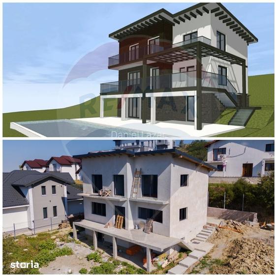 VIla la Gri de vanzare, 5 camere, in Ia?i zona Manastirea Bucium