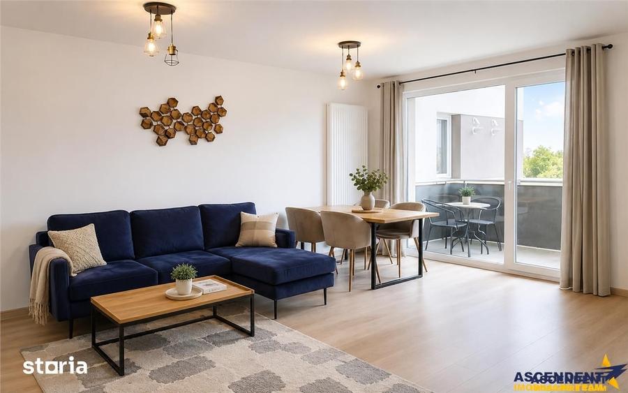 Apartament structura frumoasa, terasa, parcare rezervata, Urban Plaza - 1