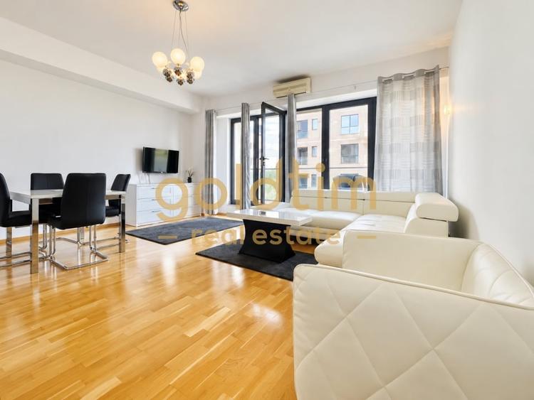 Apartament cu 2 camere semidecomandat, mobilat în Pipera