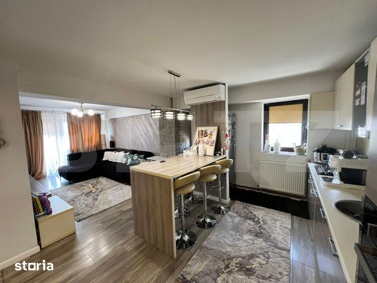 Apartament cu 3 camere decomandat în Rovine