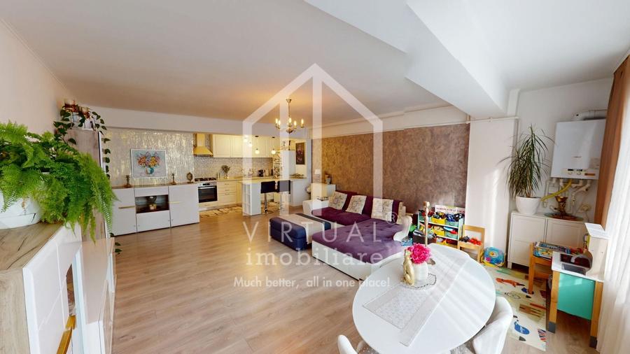Apartament cu 3 camere, mobilat în Șelimbăr
