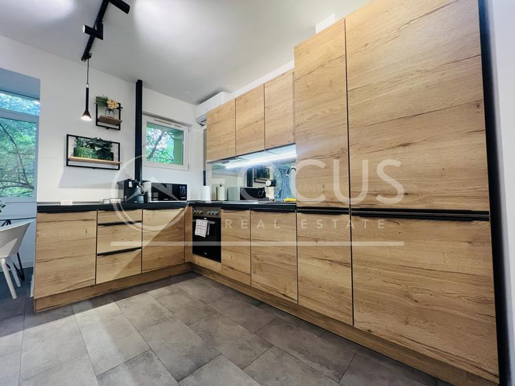 Apartament cu 2 camere semidecomandat, mobilat în Floreasca