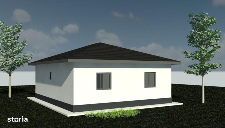 Casă cu 4 camere cu Teren 355 Mp în Bucovăț