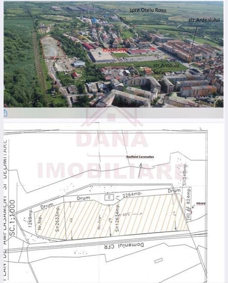 Teren Construcții intravilan de 15500 mp, în Nord