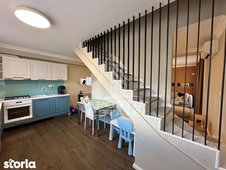 Penthouse de Lux cu 4camere si 2bai complet mobilat si utilat in Giroc - 8