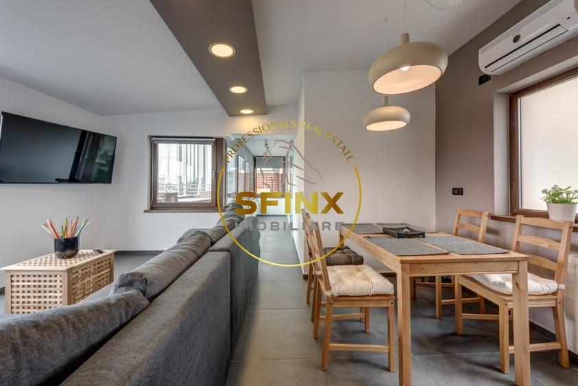 Apartament cu 3 camere decomandat, mobilat în Dacia