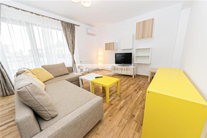 Apartament cu 2 camere decomandat, mobilat în Băneasa