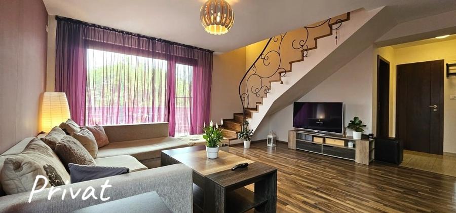 Apartament cu 3 camere semidecomandat, mobilat în Bucureștii Noi