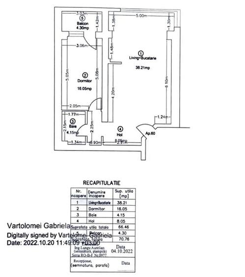 Apartament cu 2 camere semidecomandat, mobilat în Pipera