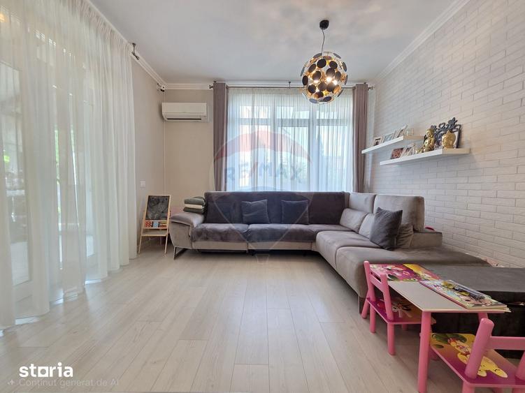 Apartament cu 3 camere, mobilat în Central