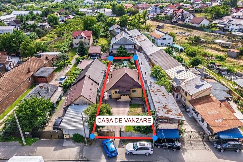 Casă cu 3 camere cu Teren 634 Mp în Central
