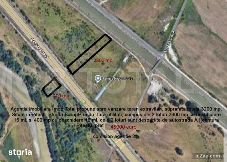 Teren de 6667 mp, în Prundu