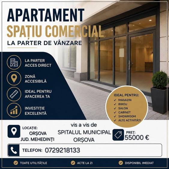 Vand apartament ORSOVA - 1