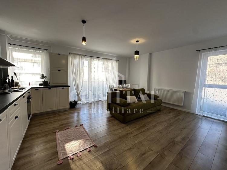 Apartament cu 2 camere semidecomandat, mobilat în Florești — fotografia 1