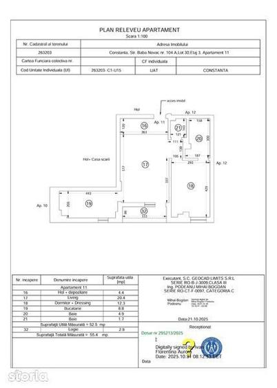 Apartament 2 camere,2 bai finisat la cheie - 7