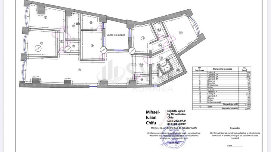 REA1023229 Apartament spatios de lux I 4 camere 164 mp utili I Ultracentral - 18
