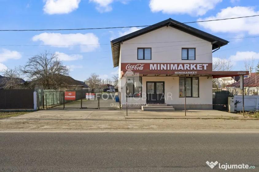 Constructie comerciala rezidentiala 273mp, deschidere la DN1 - 16