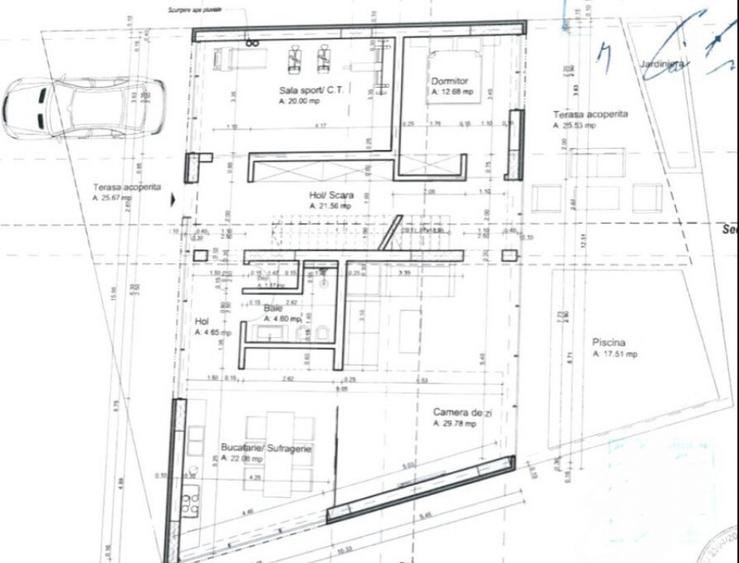 Casa, 6 camere, 213 mp,, zona Lunei - 4