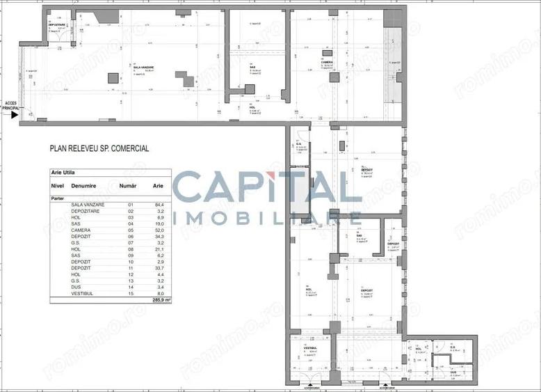 De inchiriat Spa?iu Comercial 285,9 mp Plopilor, Cluj-Napoca - 1