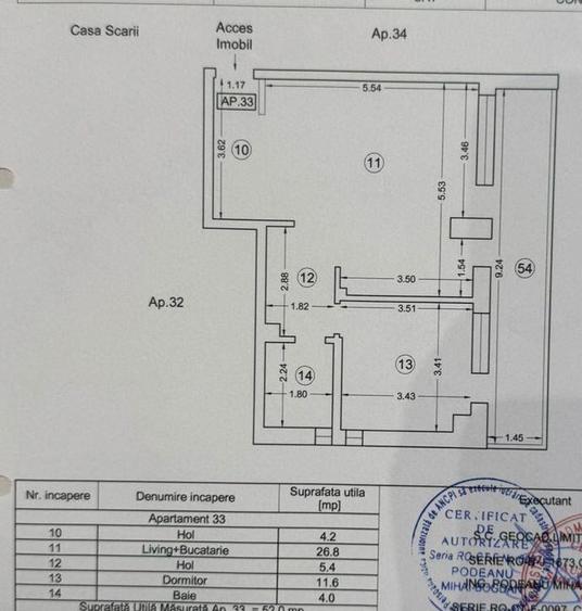 Apartament 2 camere zona Butoaie Mamaia - 1