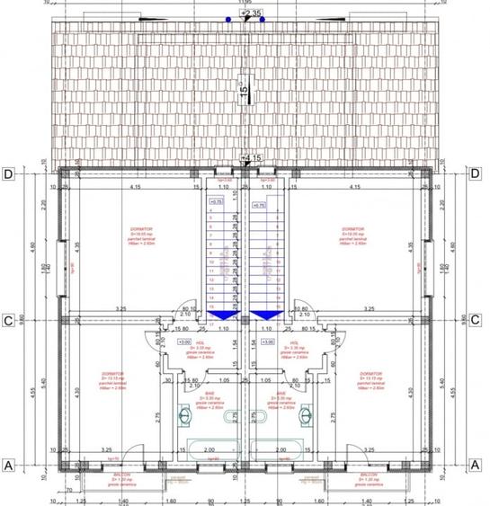 Parcela teren - Proiect + AC duplex - Comision 0% - 5