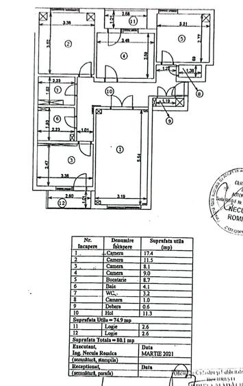 Vedere Panoramică Parc/City • Randament 7–12% • Metrou • Bloc 1982 • Decomandat - 12