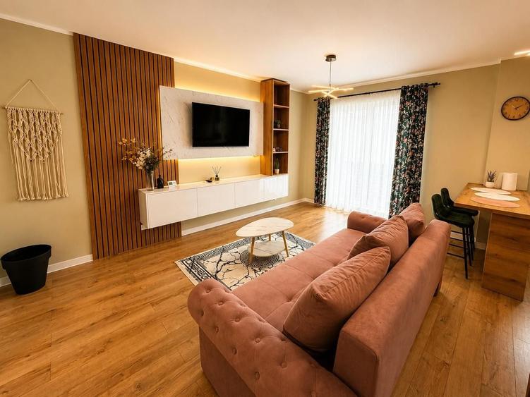 Apartament cu 2 camere semidecomandat în Baciu