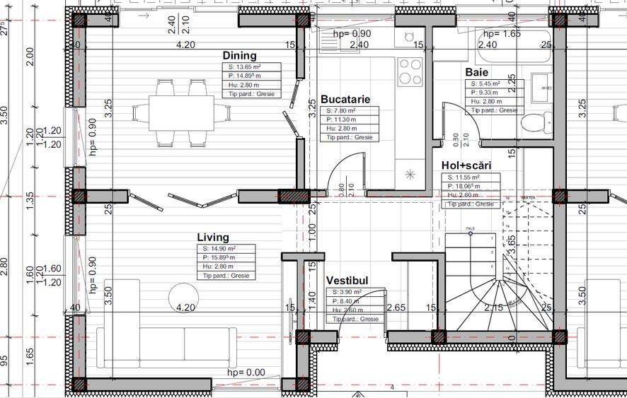 Teren Rediu - Gradinita KIKI - Proiect TRIPLEX P+1 - 5